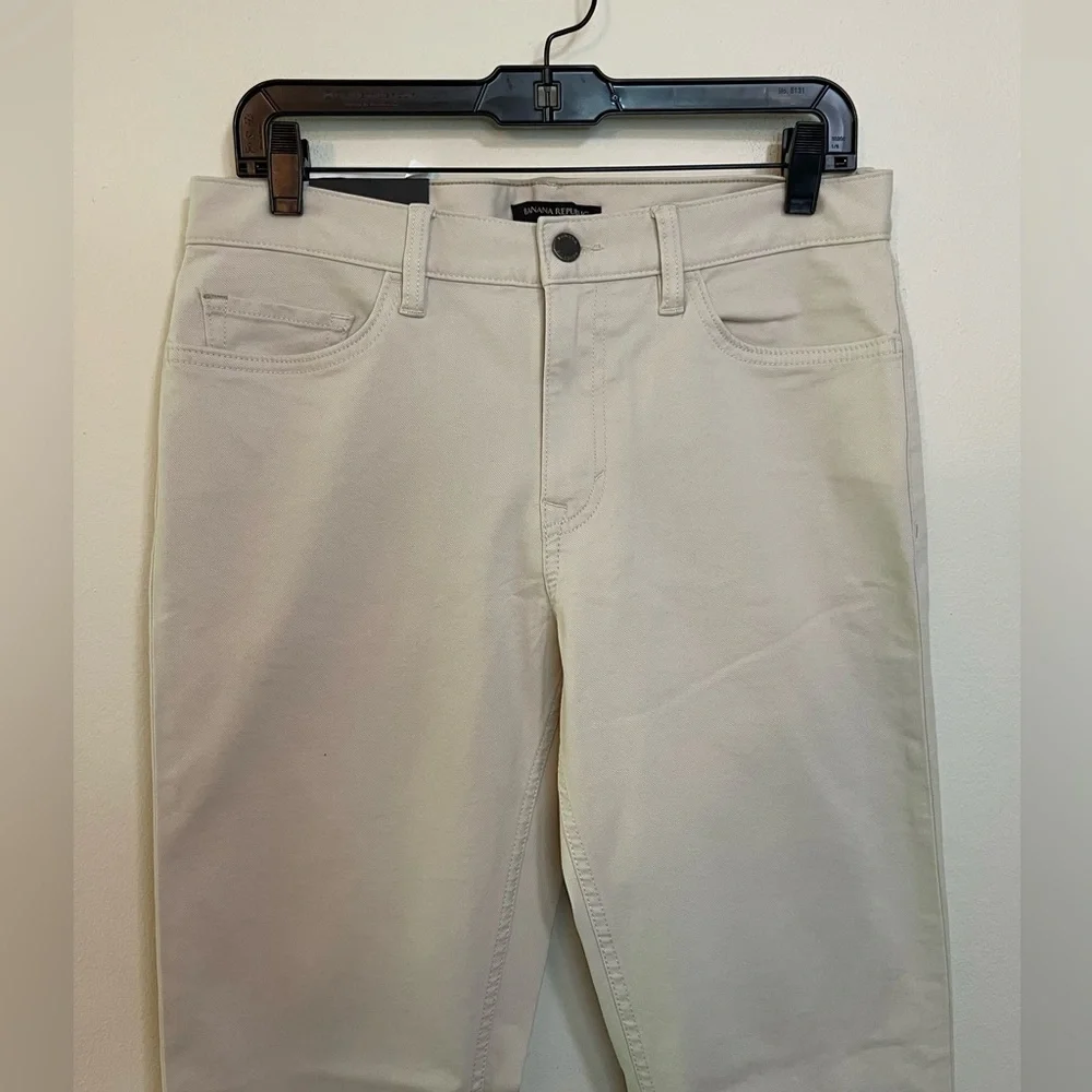 Banana Republic Traveler Men Slim Fit Mid Rise Pant Size 30*32. NWT